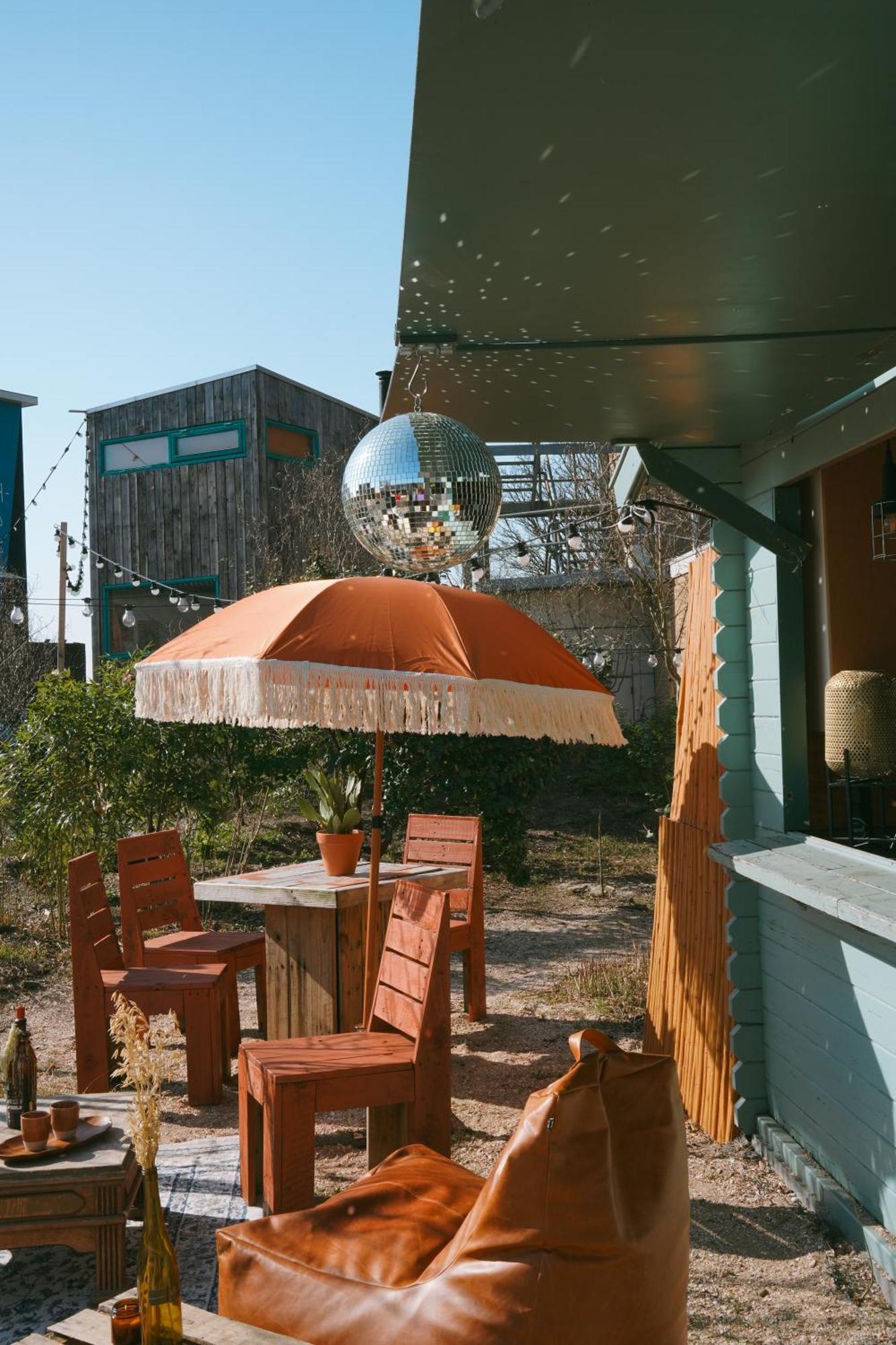 De Buitenkans Unique Cabins - Urban Camping Rotterdam Buitenkant foto