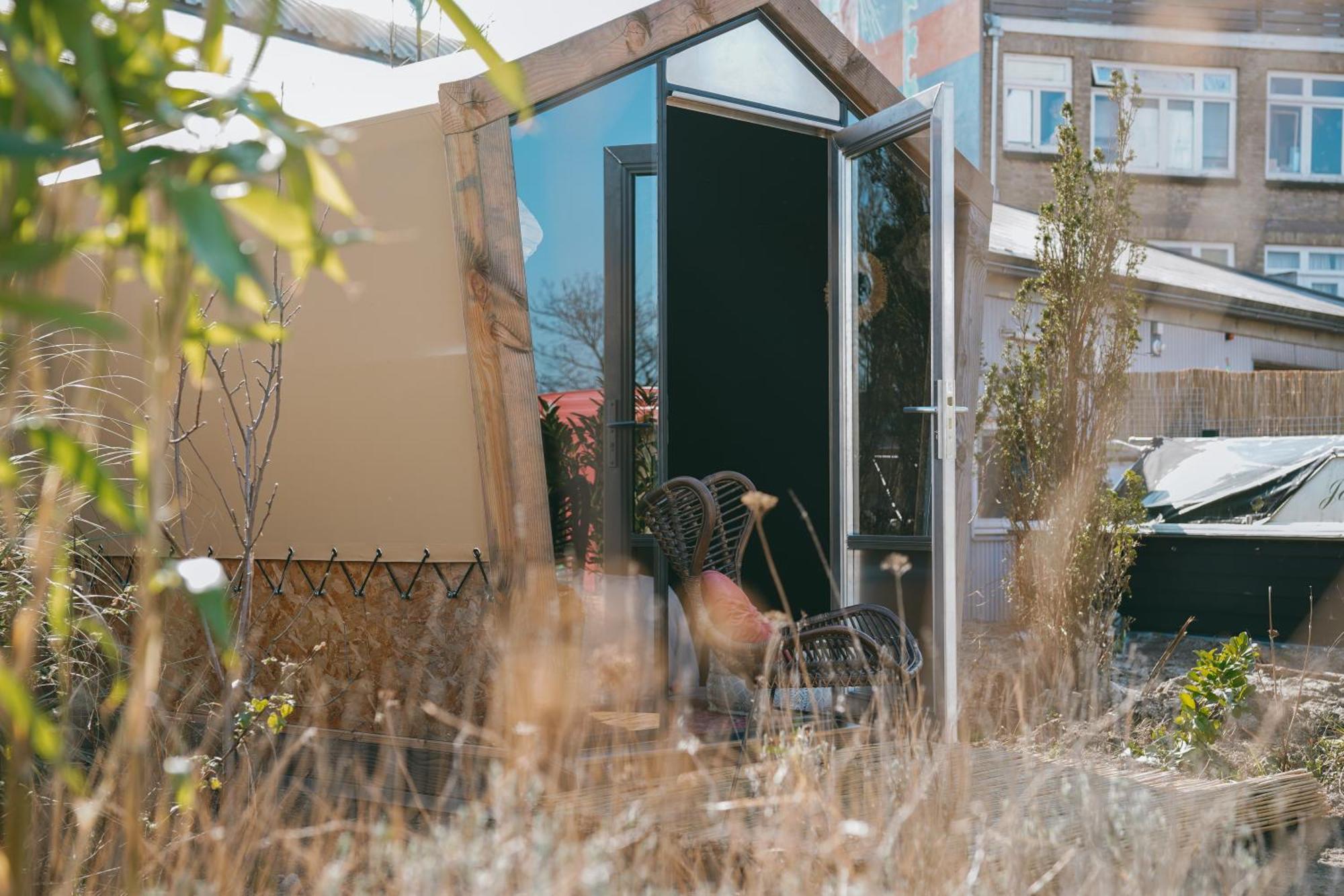 De Buitenkans Unique Cabins - Urban Camping Rotterdam Buitenkant foto